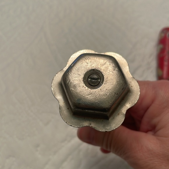 Bundle of 2 Vintage Red Wooden Handles Hand Tools Ice Pick & Putty Knife Scraper - Picture 5 of 11